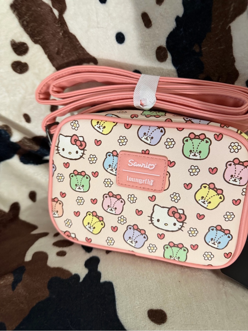Pink Hello Kitty Crossbody Bag